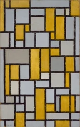 Compositie met raster 1